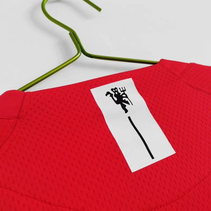 2007-08 Manchester United Retro Long Sleeve Jersey UCL Final Home