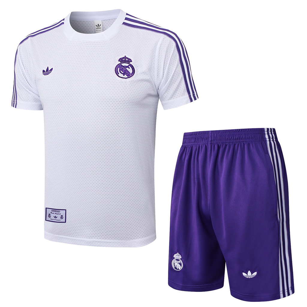 Real Madrid Training Short sleeve Suit 25/26