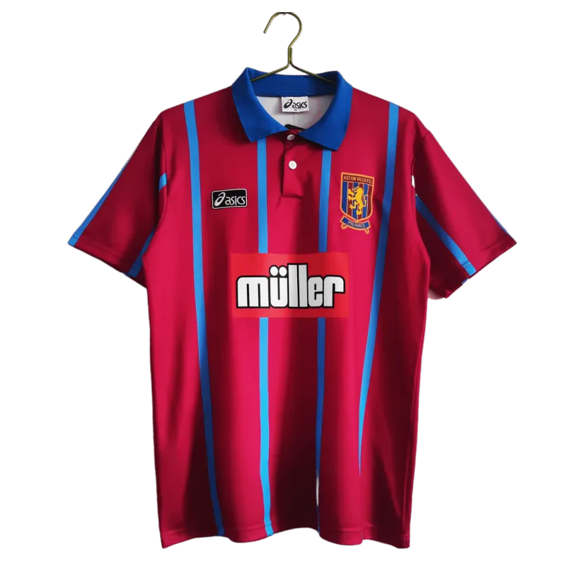 Aston Villa Retro Jersey Home 1993/95