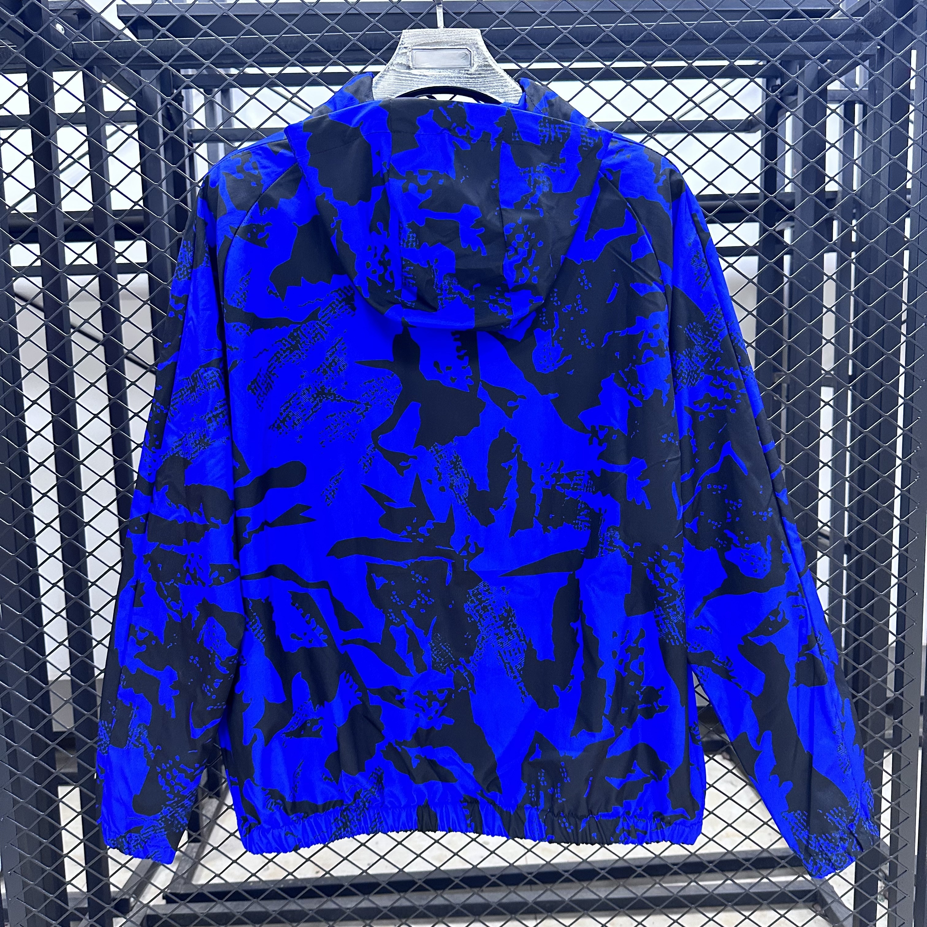 25-26 Season Barcelona waterproof hooded windbreaker