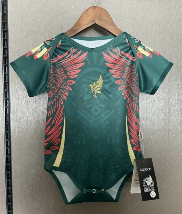 Mexico 2025 Baby Jersey Green