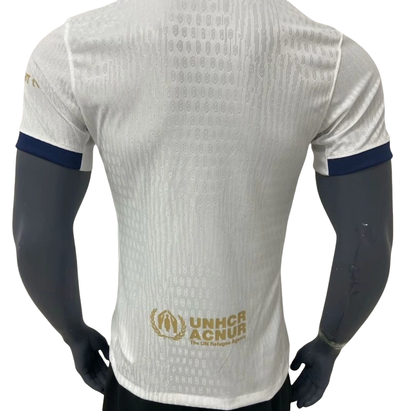 25-26 Barcelona COLDPLAY  Home White Player Version Shirt