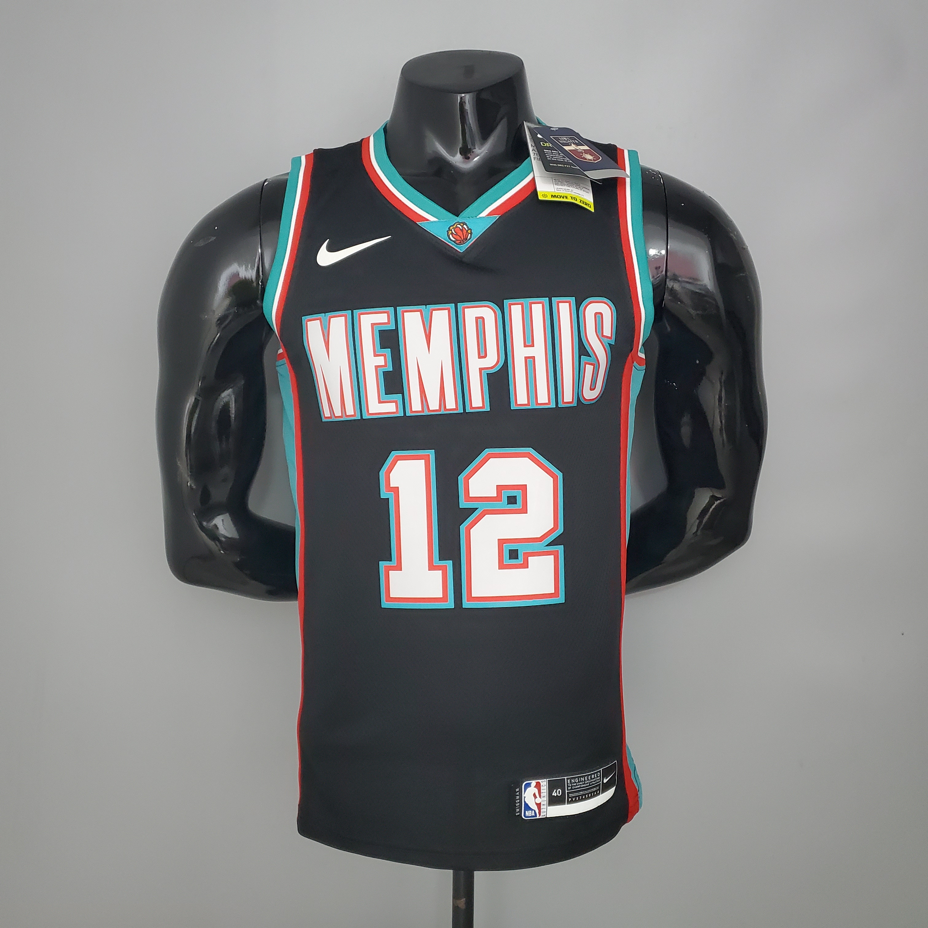 Ja Morant Memphis Grizzlies Swingman Jersey Retro Black