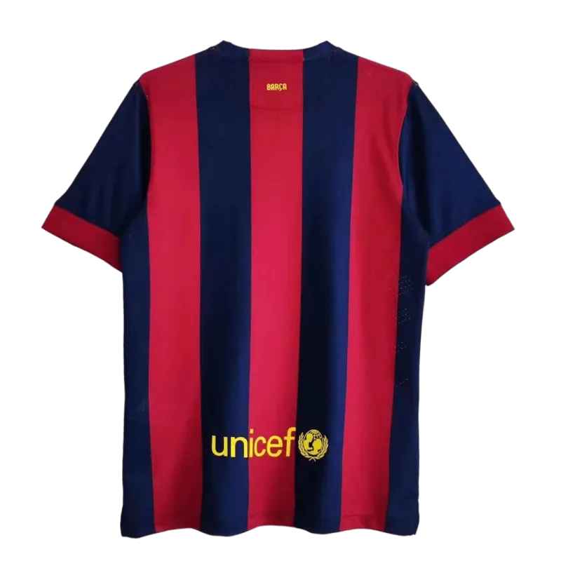 14-15 Barcelona Messi #10 Neymar Jr #11 Retro Jersey Home
