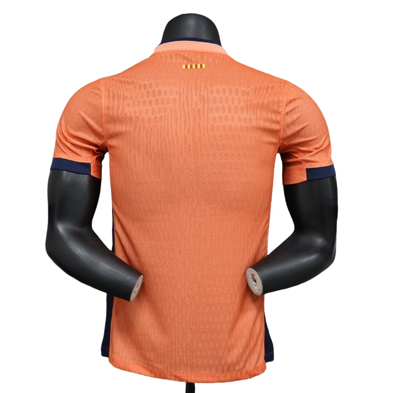 2025/26 Barcelona Players' Special Orange Football Shirt