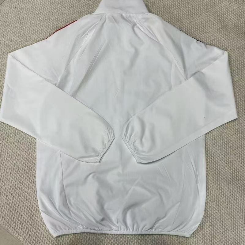 River Plate 2025/26 White Training Jacket | Adidas AEROREADY Full-Zip Track Top