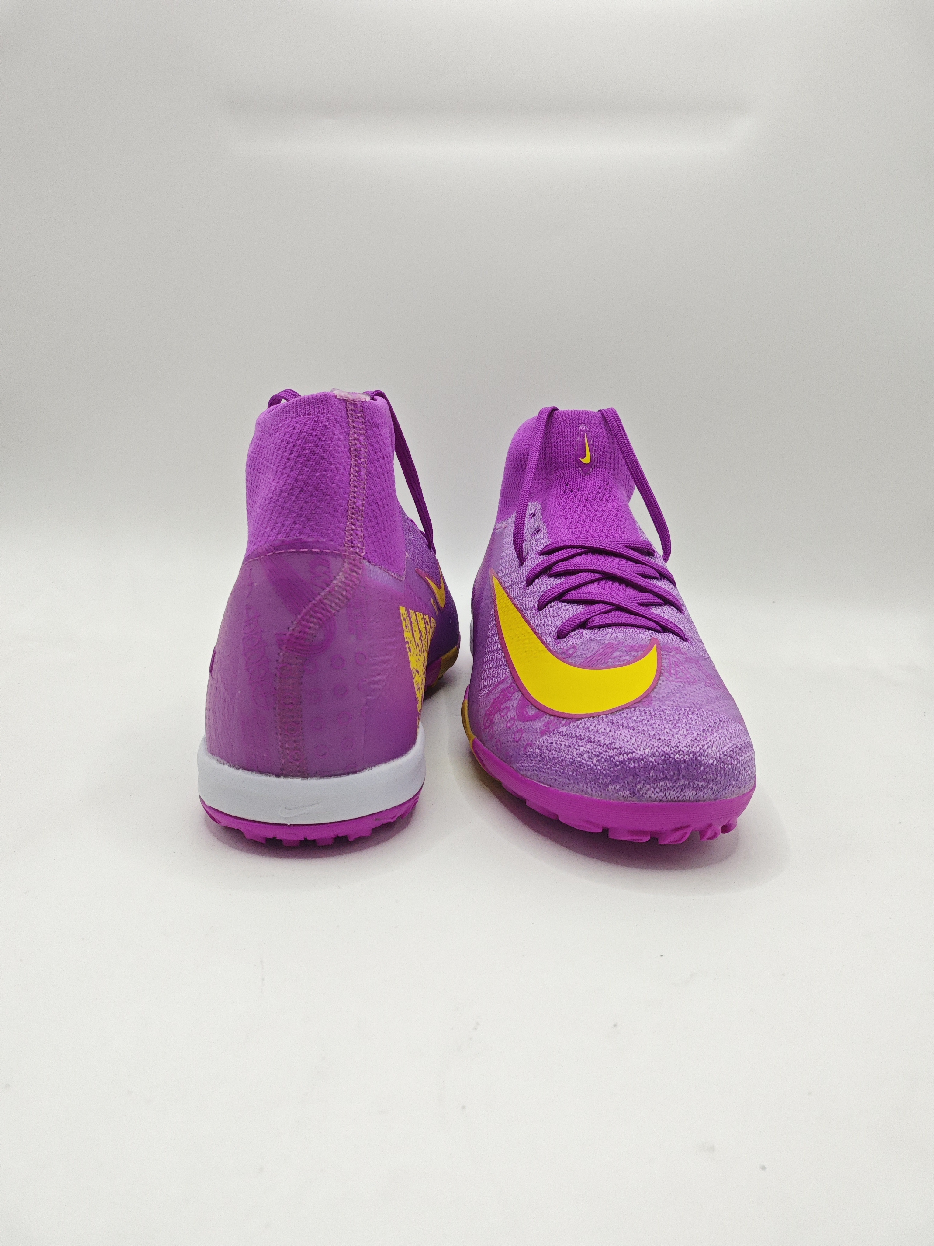 Nike Mercurial 16 High-Top Built-in Full Air Cushion Waterproof Knit FG MD-Outsole Soccer Cleats