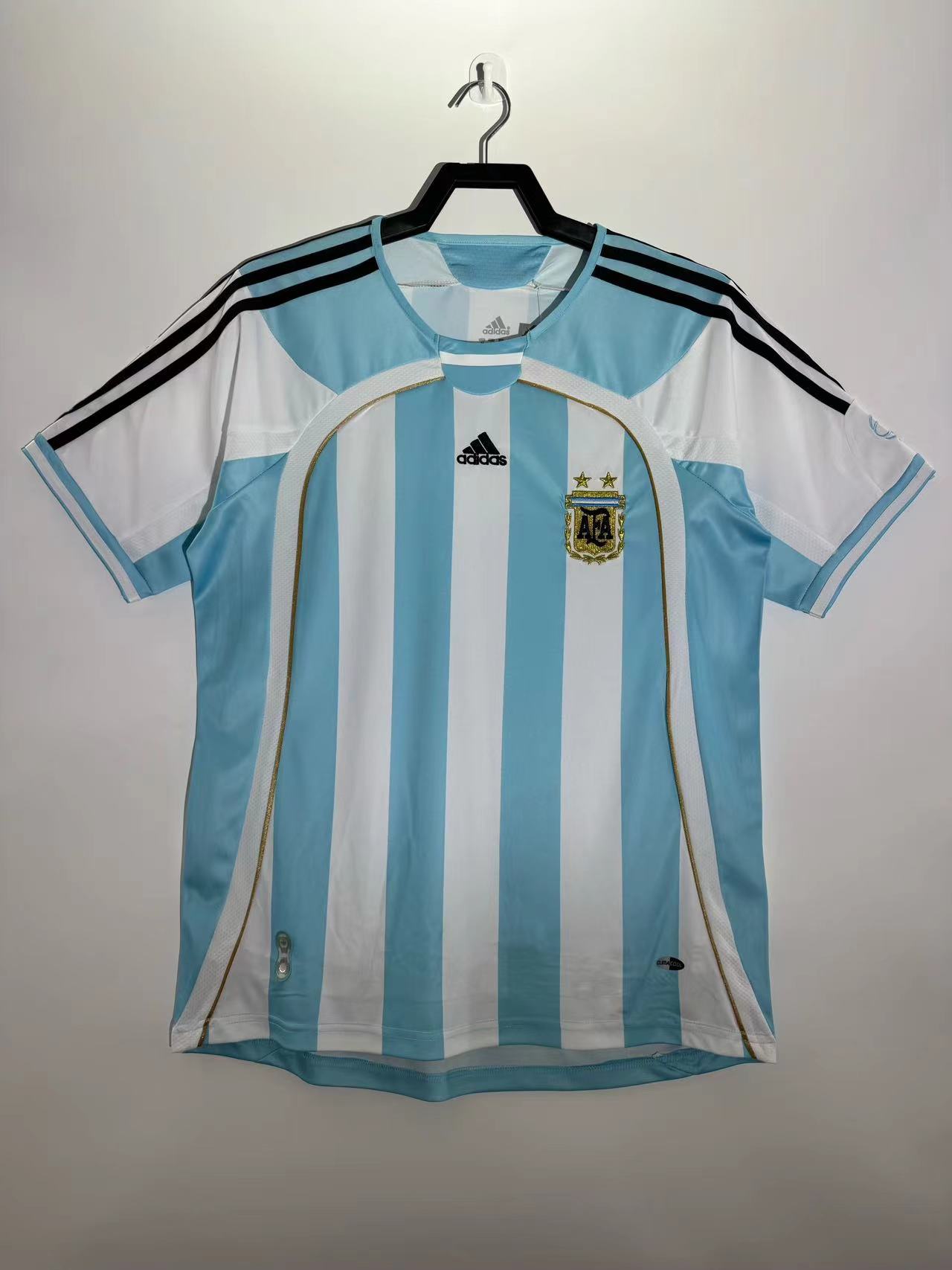 Argentina Home Retro Jersey 2006/07