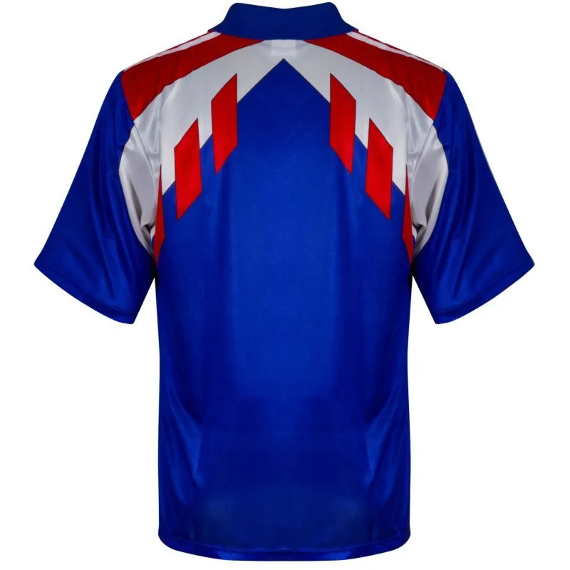 1990 France Retro Jersey Home World Cup