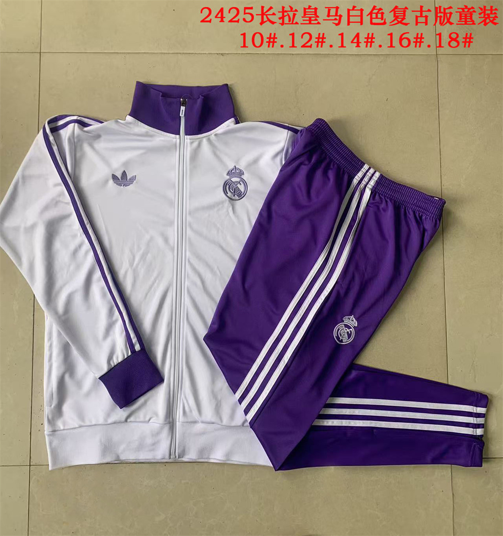Real Madrid Kids Training Suit 24/25