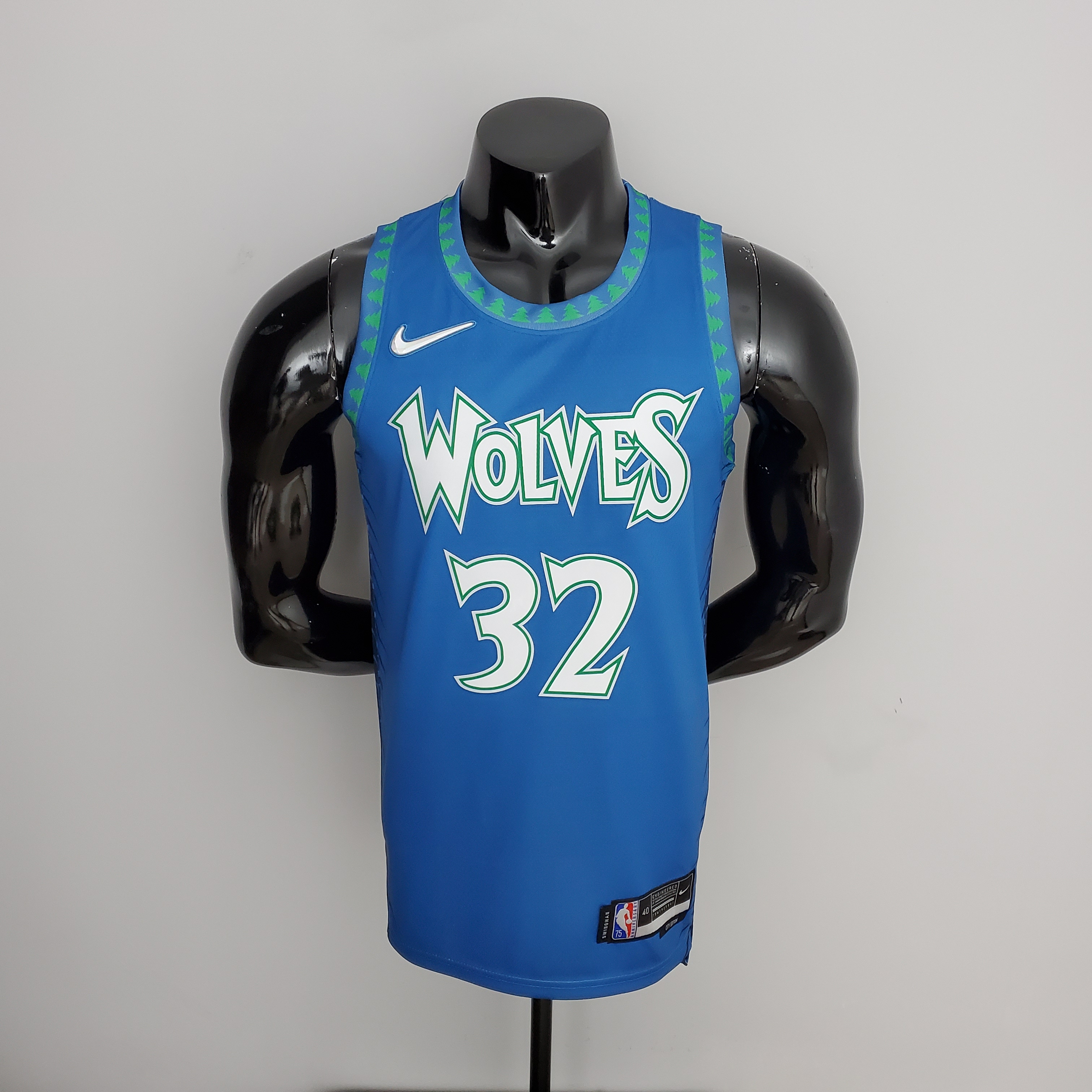 Karl-Anthony Towns Minnesota Timberwolves 75th Anniversary 2022 Swingman Jersey Blue