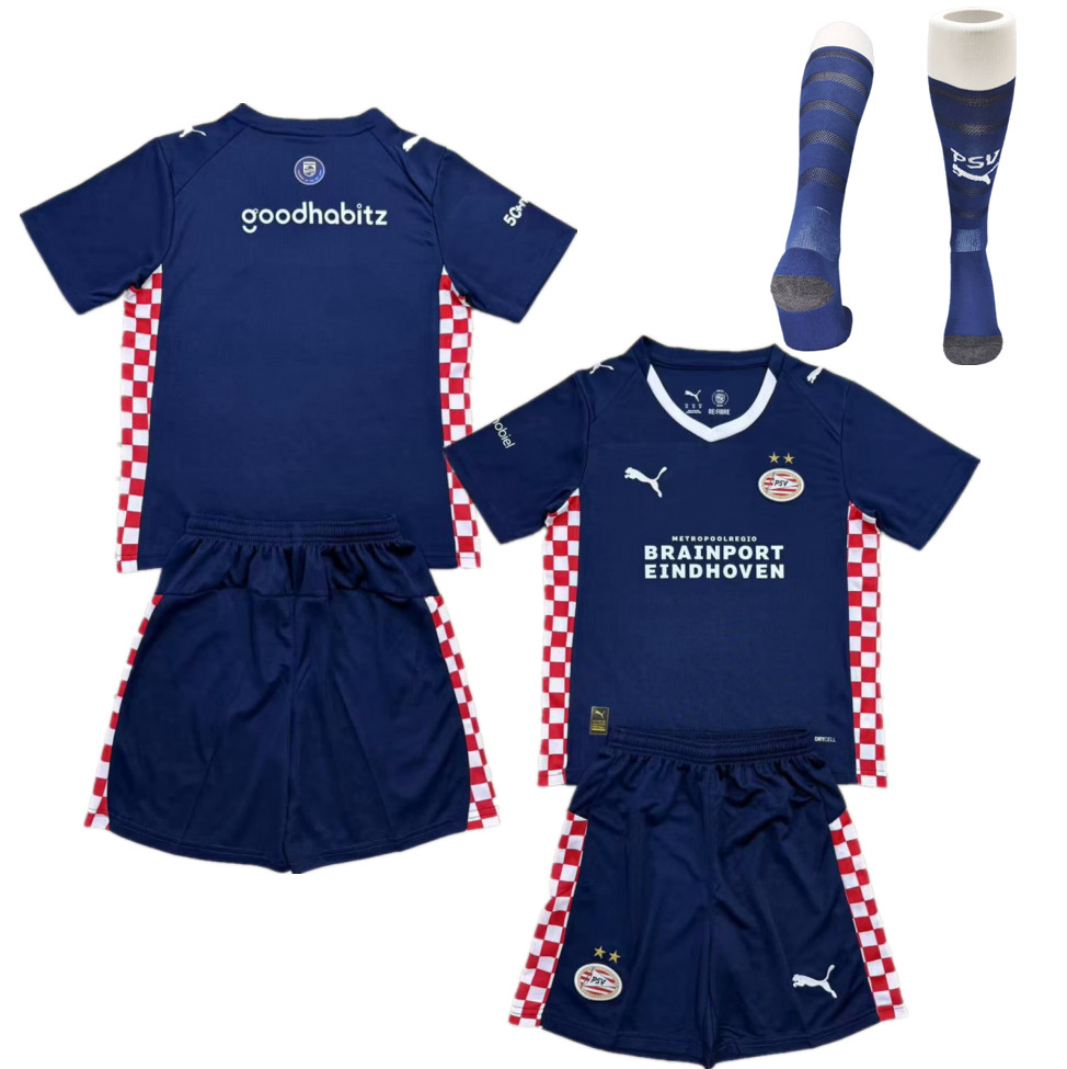 PSV Eindhoven Away Kids Suit & Socks 25/26