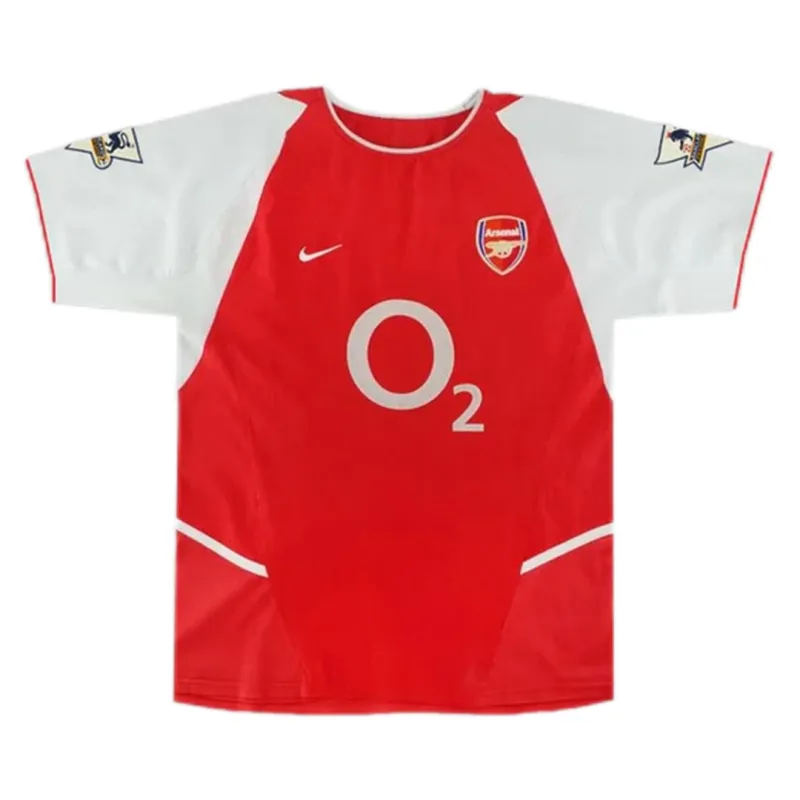 02-04 Arsenal Retro Jersey Home