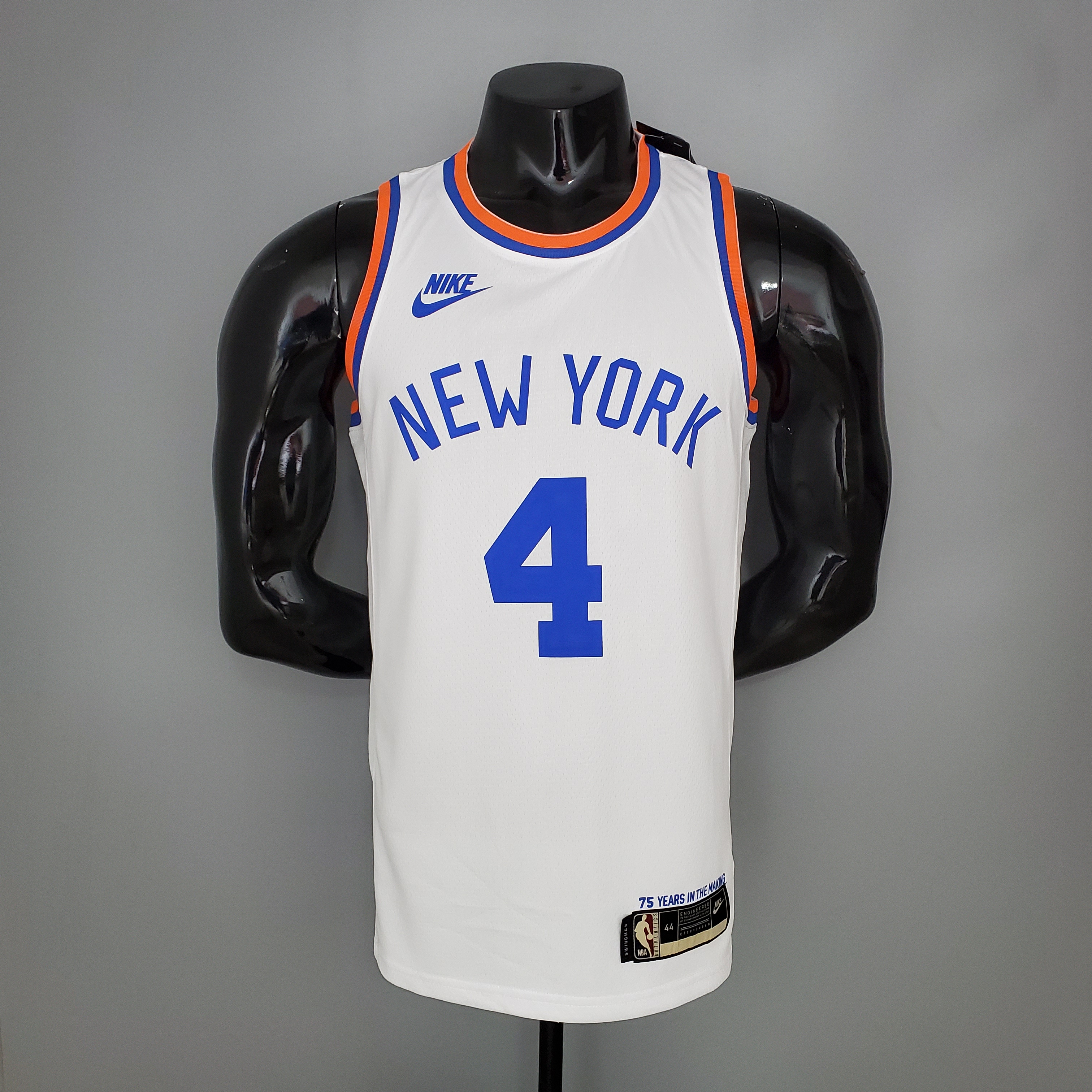 Derrick Rose New York Knicks 75th Anniversary Swingman Jersey White