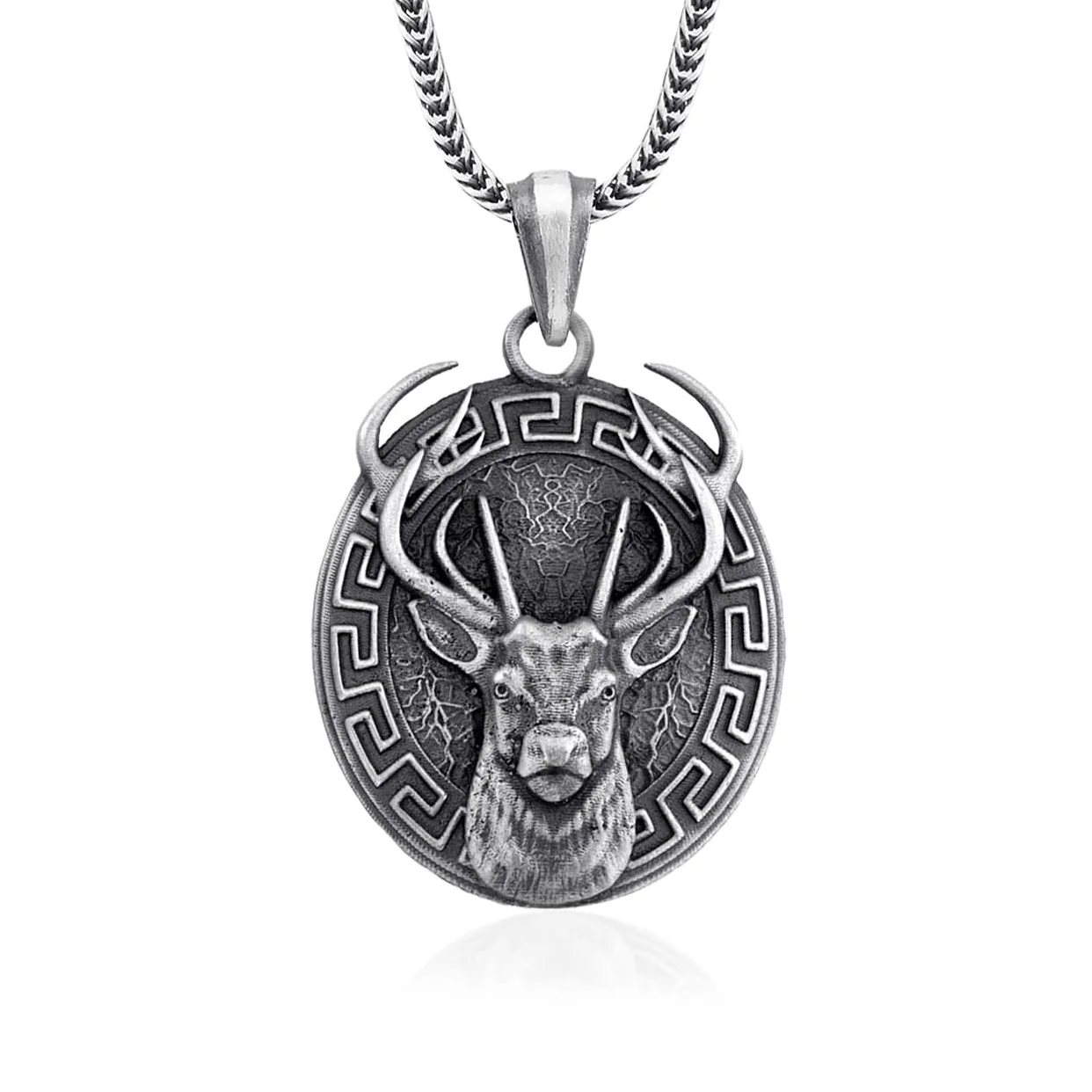 Deer Head Necklace