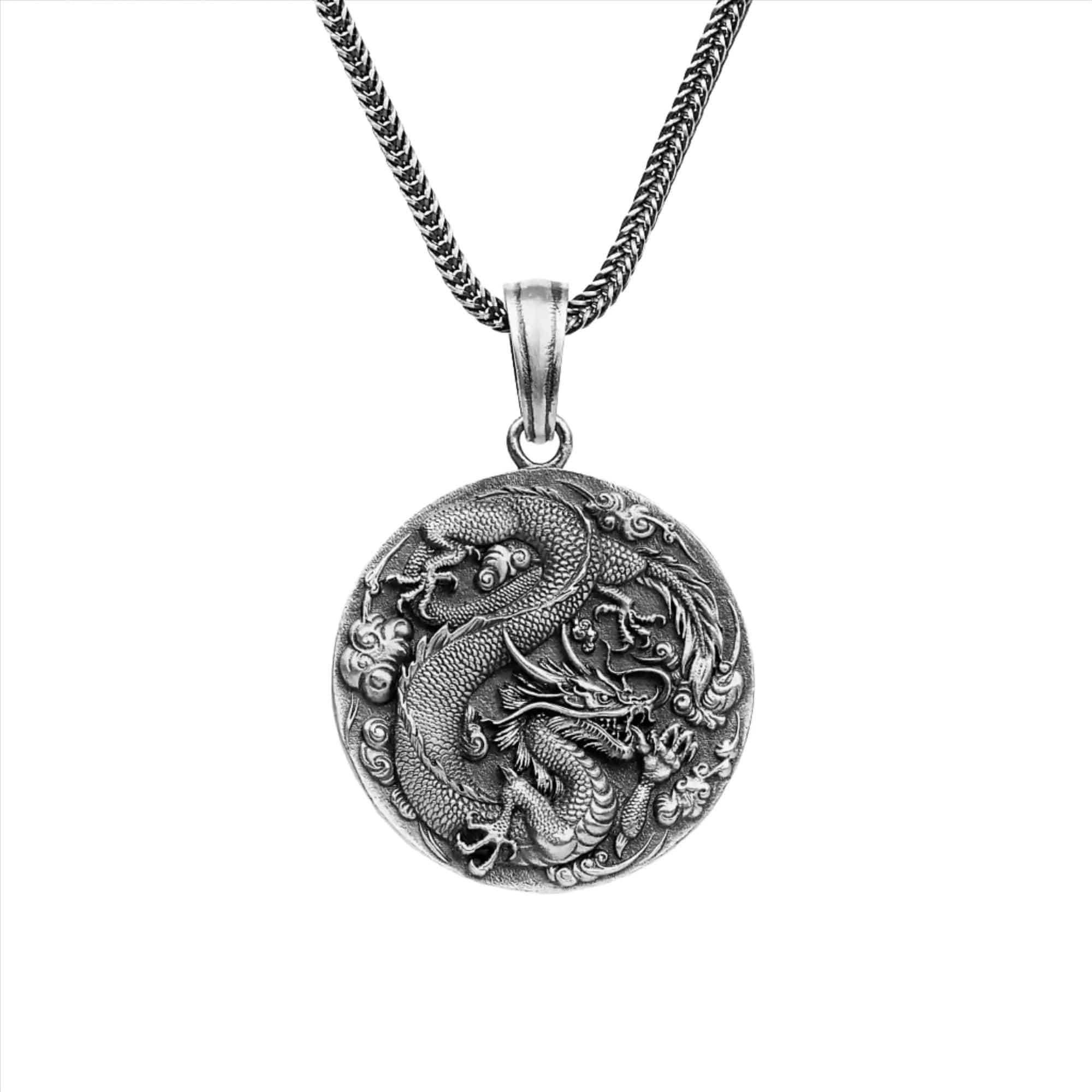 Ancient Chinese Dragon Necklace