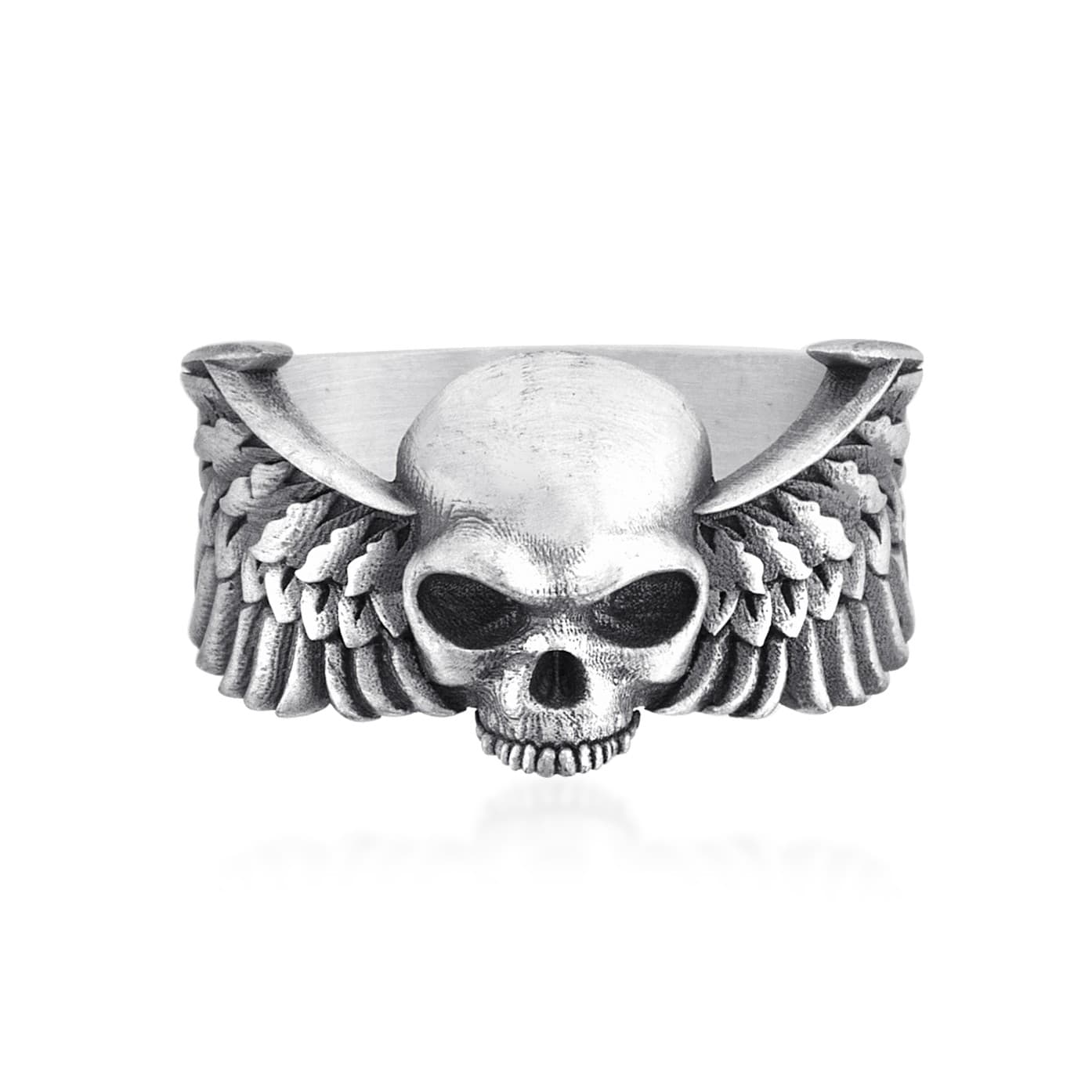 Winged Skull Ring