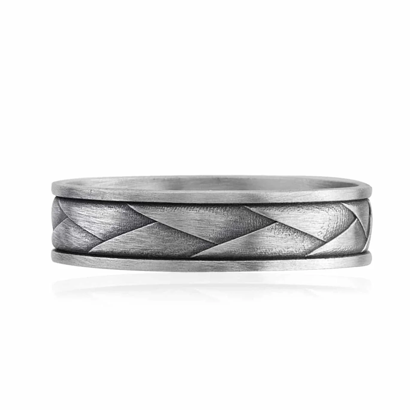 Textured Band Ring