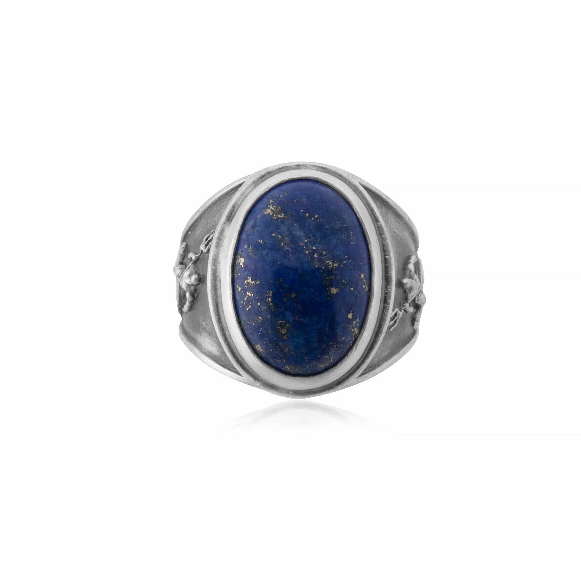Poseidon Lapis Gemston Ring