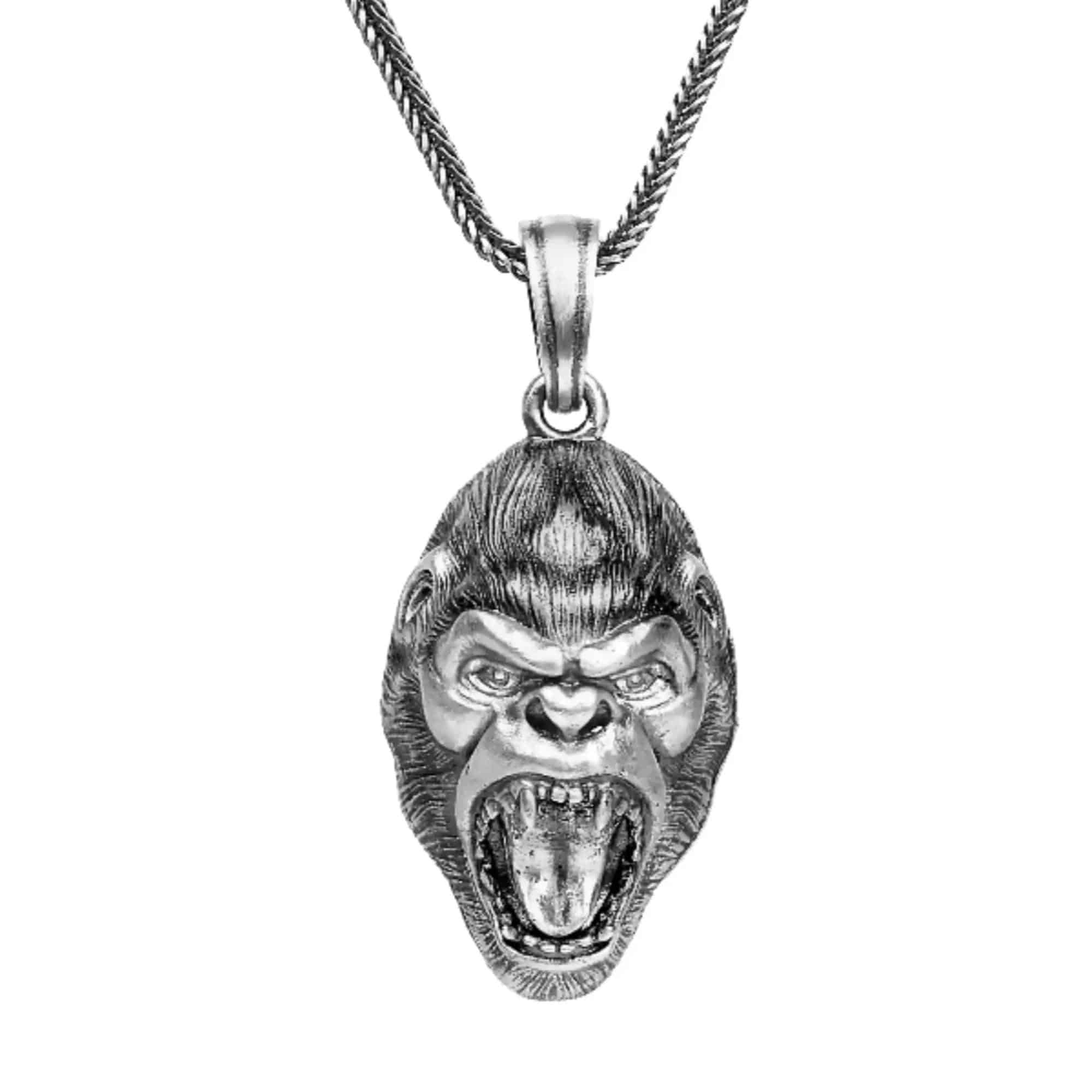 Gorilla Necklace Pendant