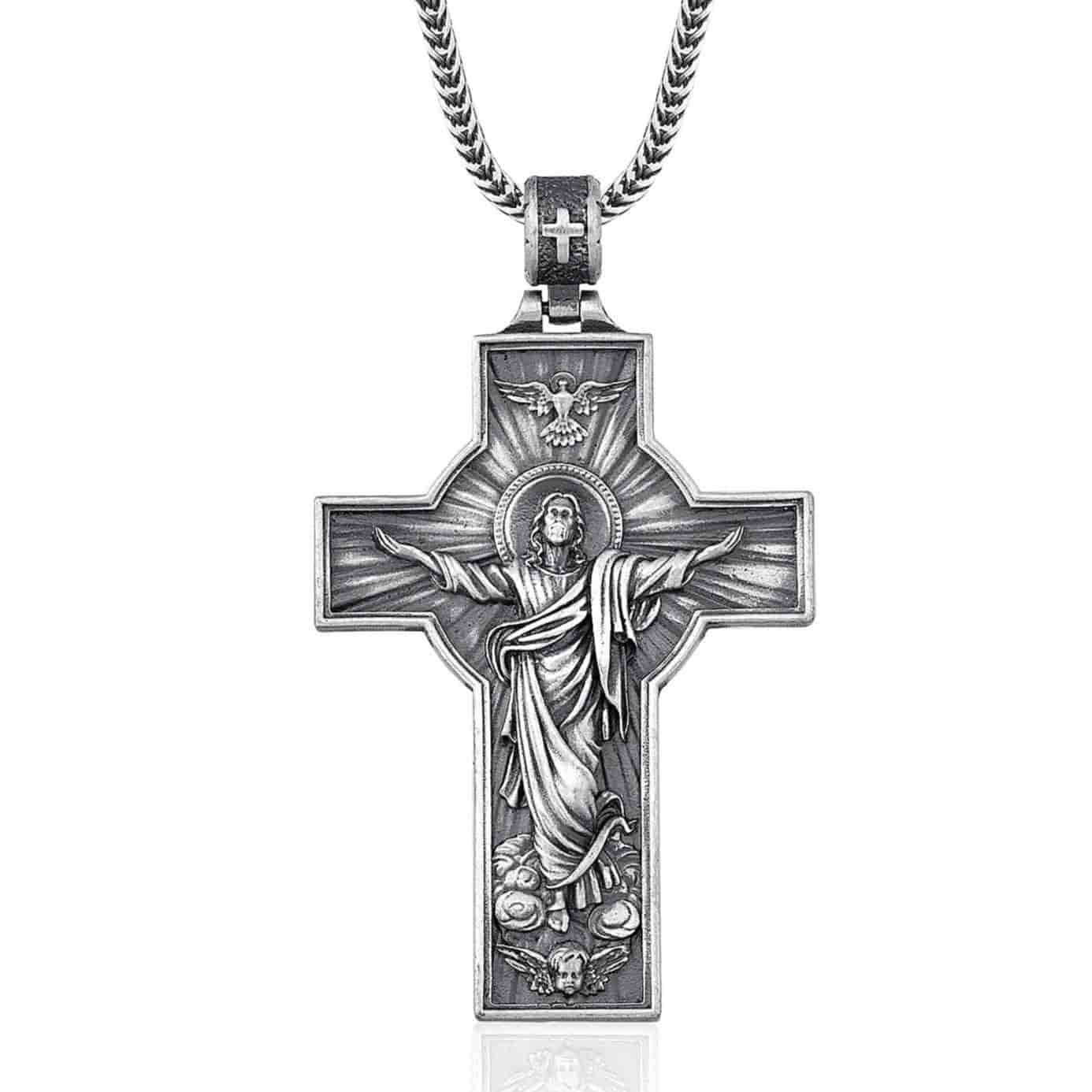 Cross Jesus Necklace