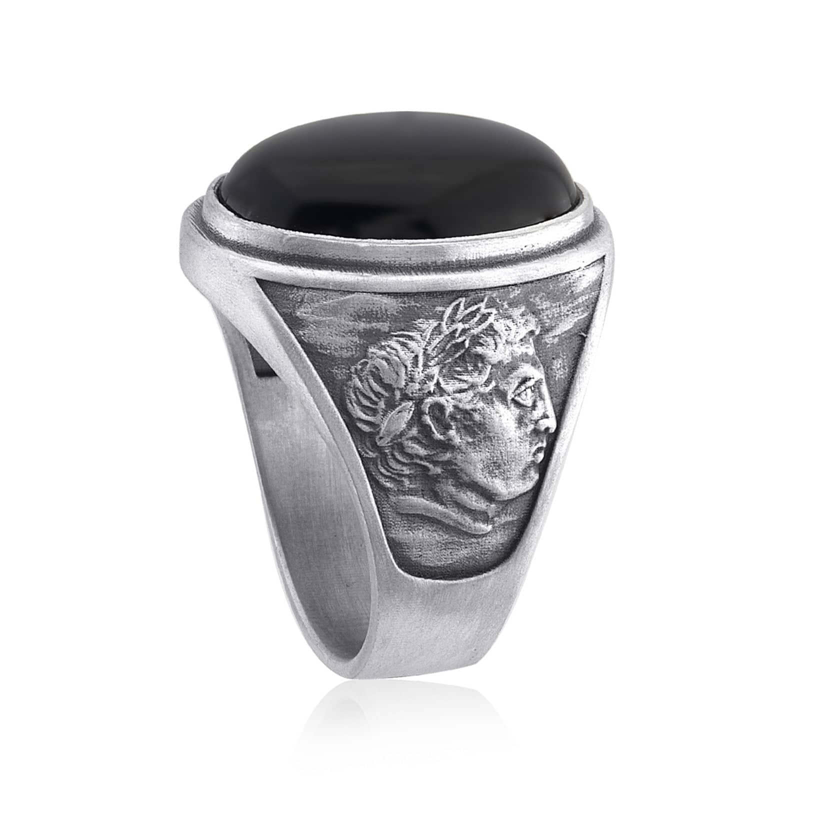 The Philip II Chariot Onyx Ring