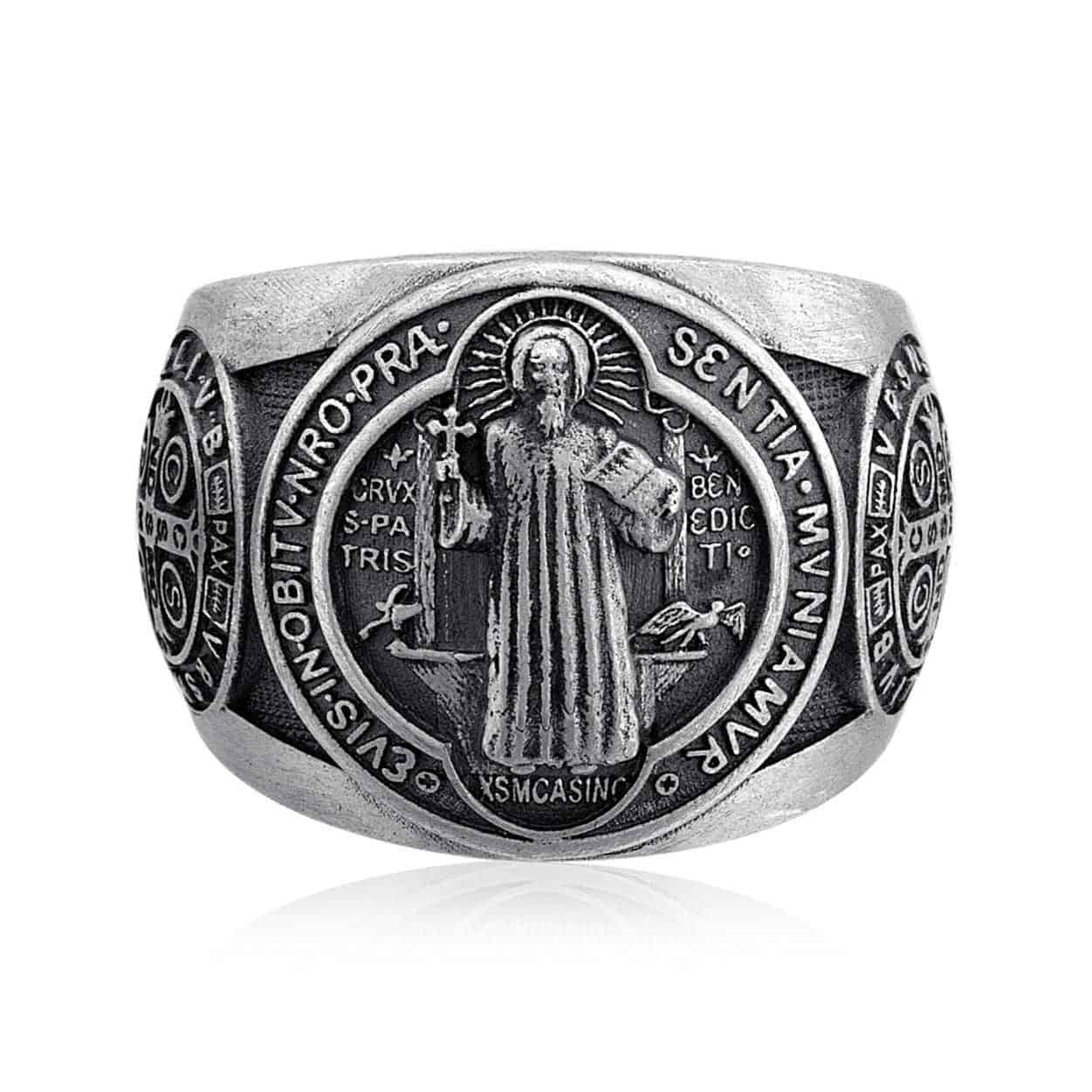 Saint Benedict Medal Ring