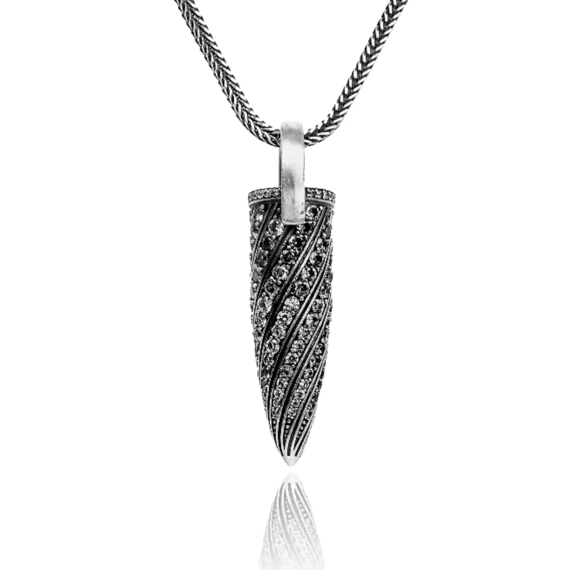 Shiny Bullet Necklace