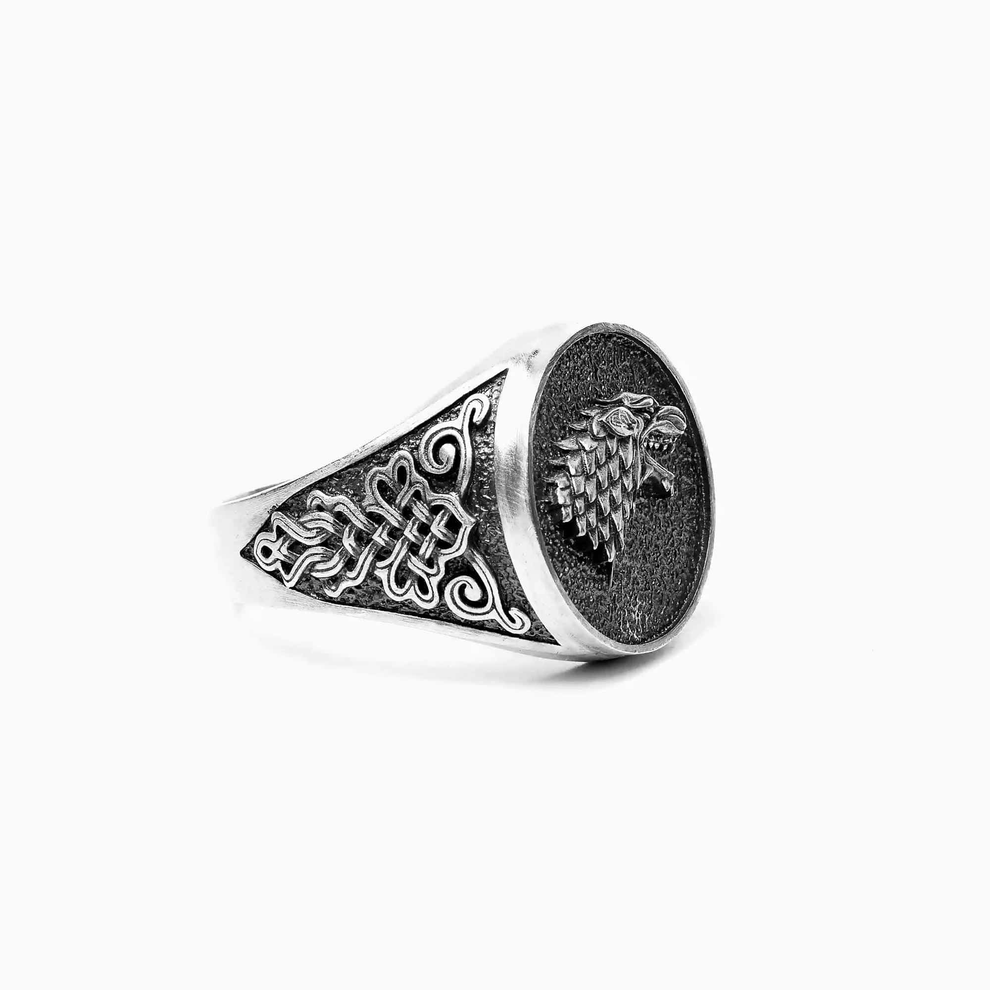 Stark Wolf Ring