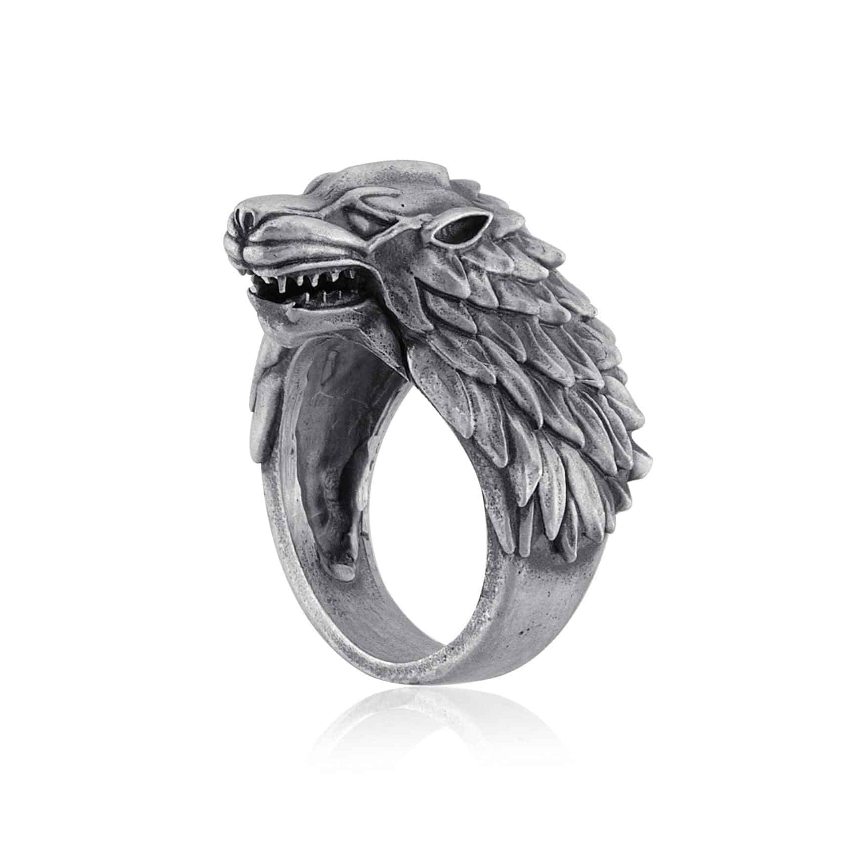 Game Of Thrones Stark Wolf Ring