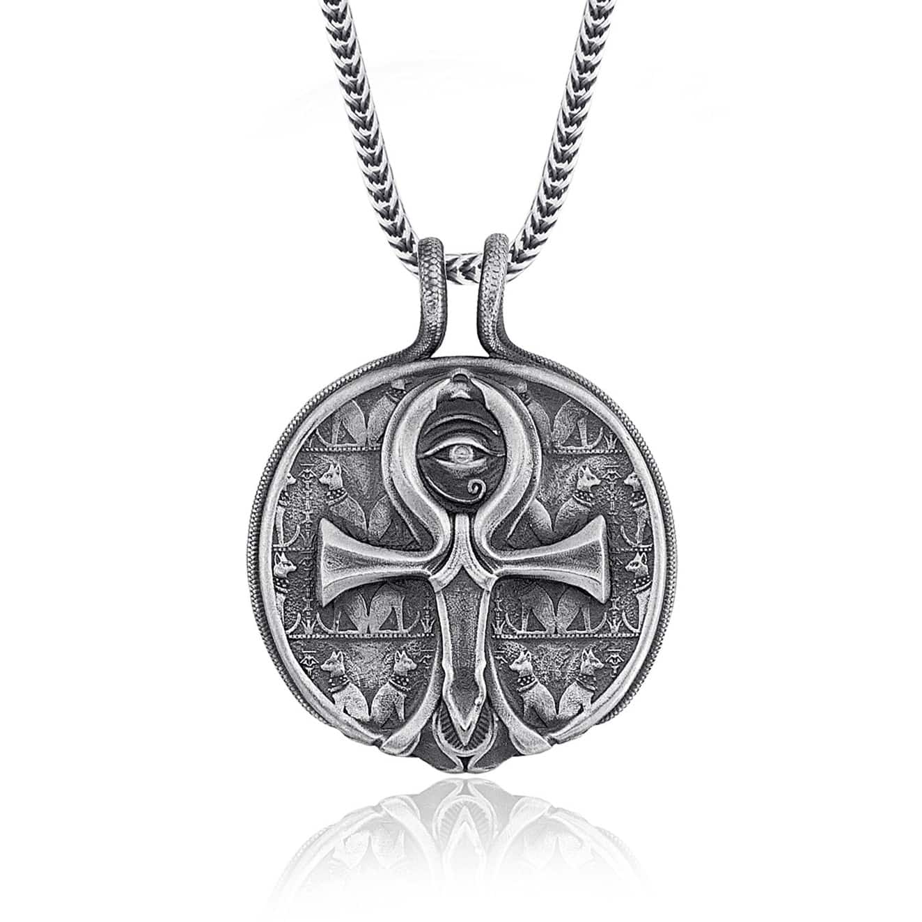 Ankh Coin Necklace