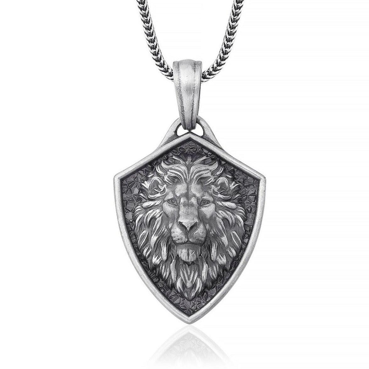 Lion Pentagon Necklace