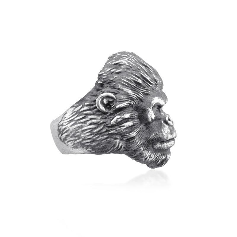 Gorilla Face Ring