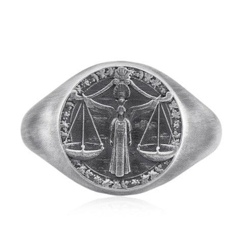 Libra Zodiac Ring
