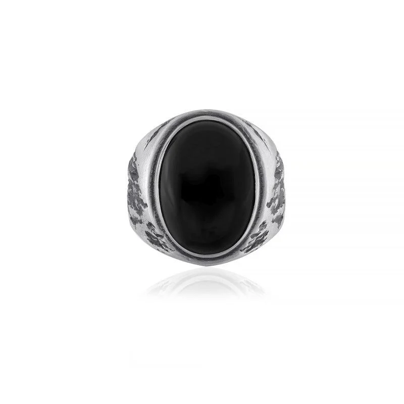 Worn Onyx Ring