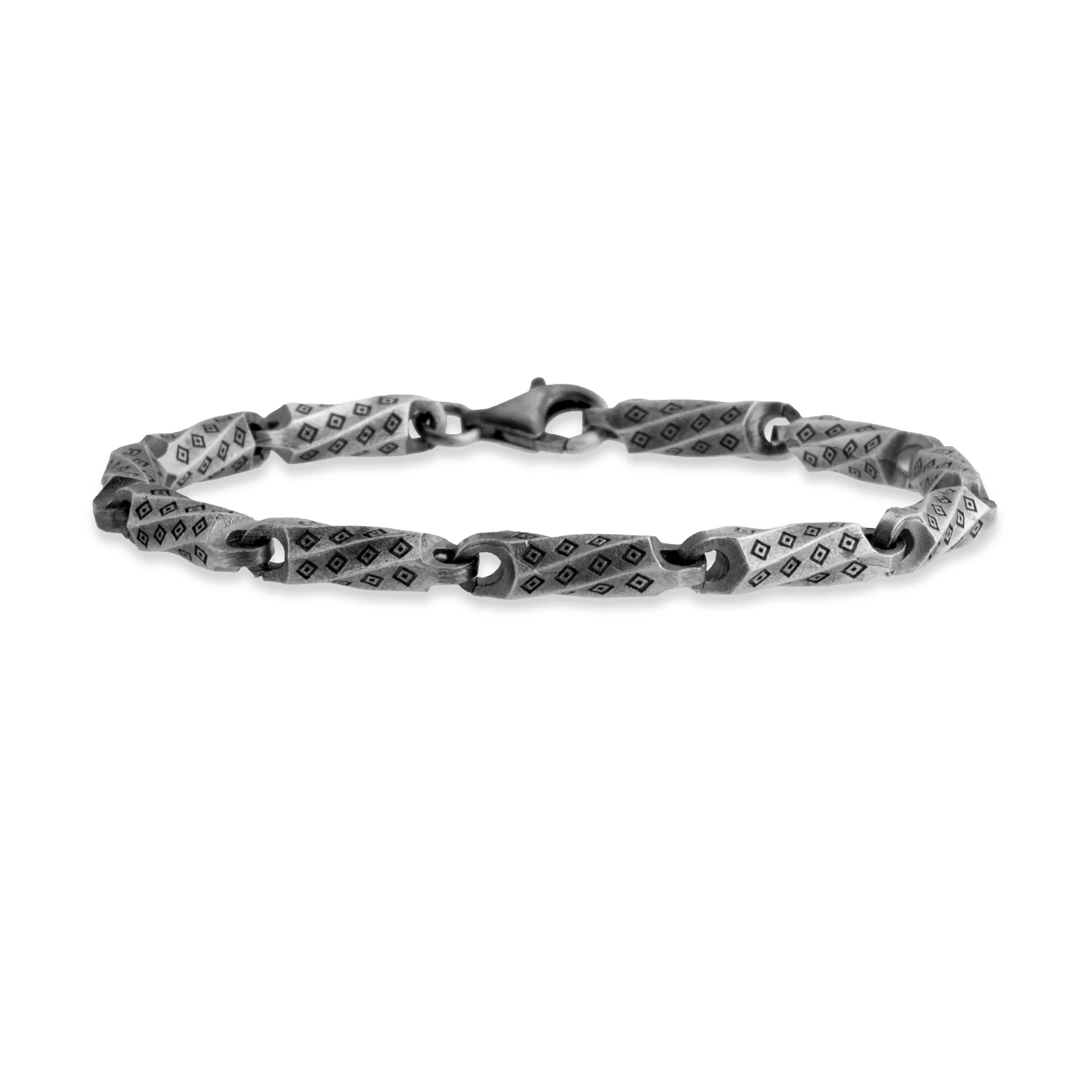 Ancient Pattern Link Bracelet