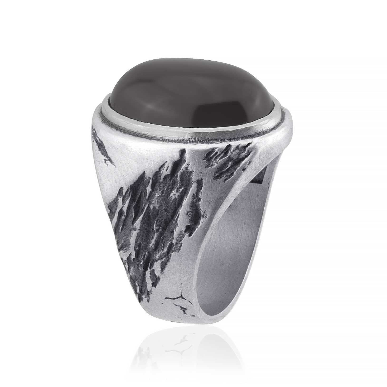 Worn Onyx Ring