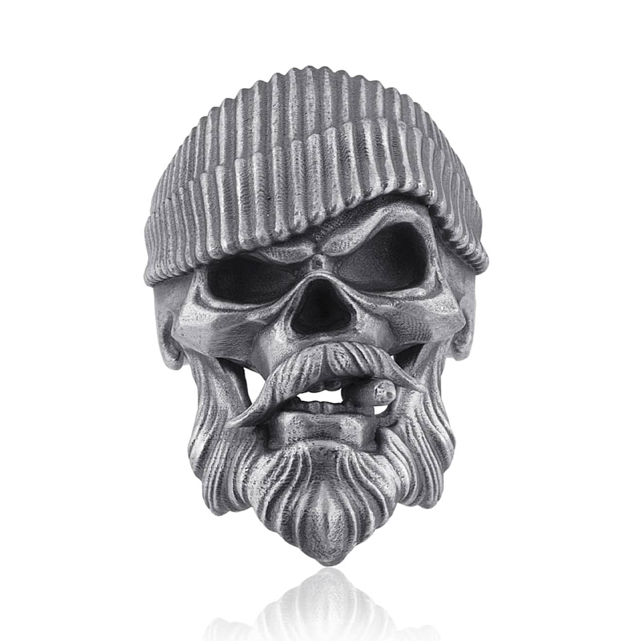 Cigar Skull Ring