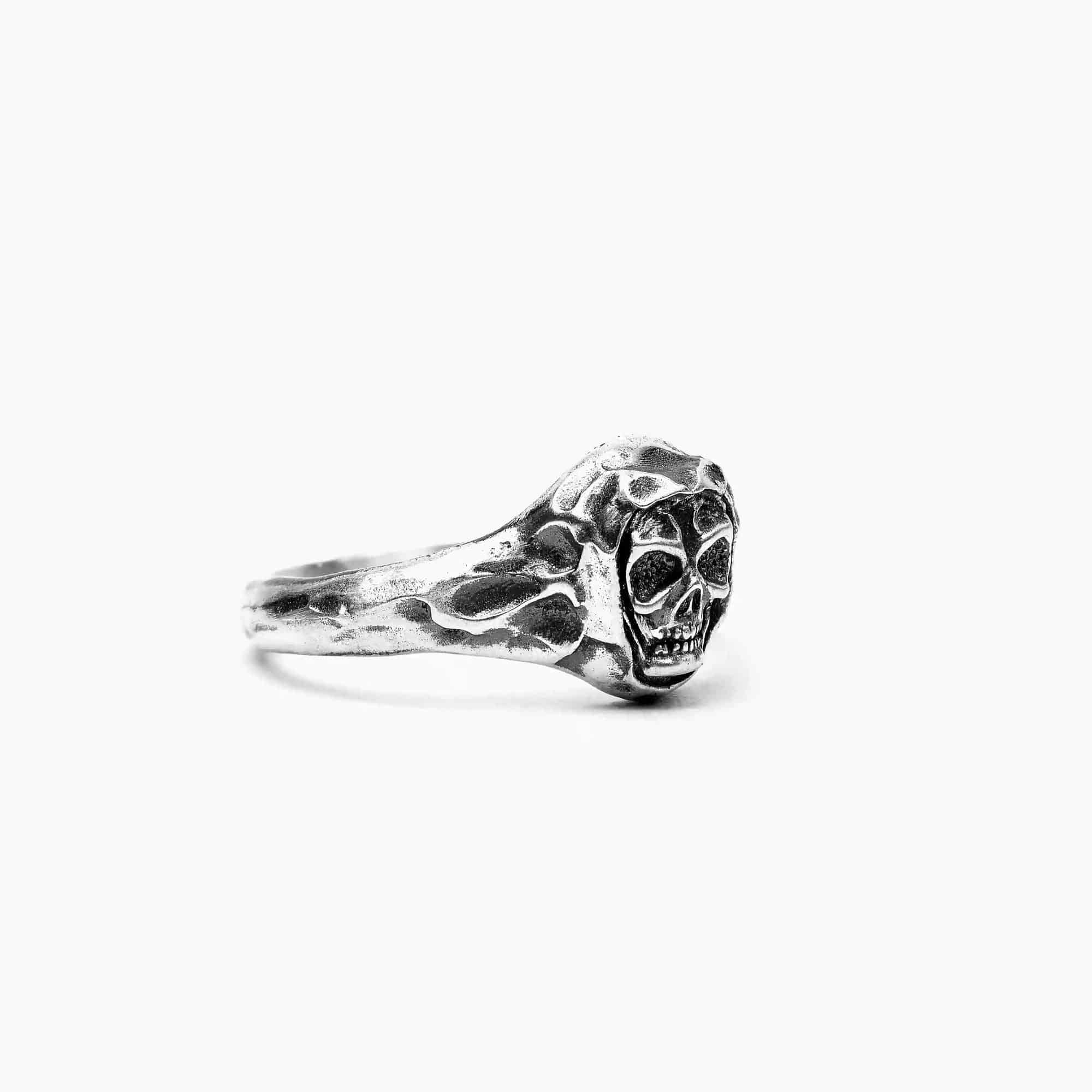 Skull Biker Ring
