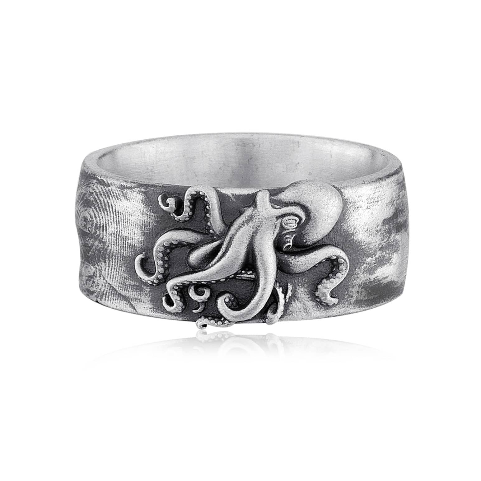 Octopus Band Ring