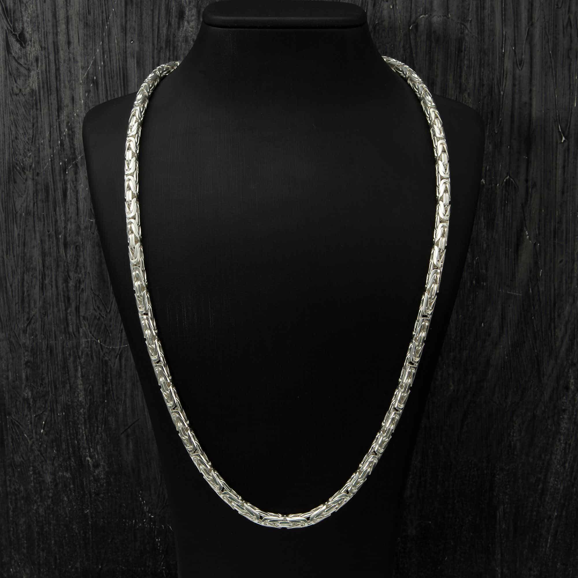 Round Byzantine Chain Necklace