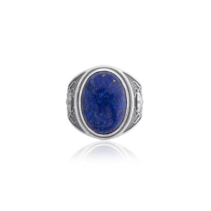 Pirate Octopus Lapis Ring