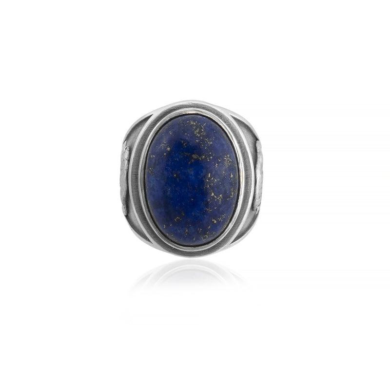 Fox Lapis Lazuli Ring