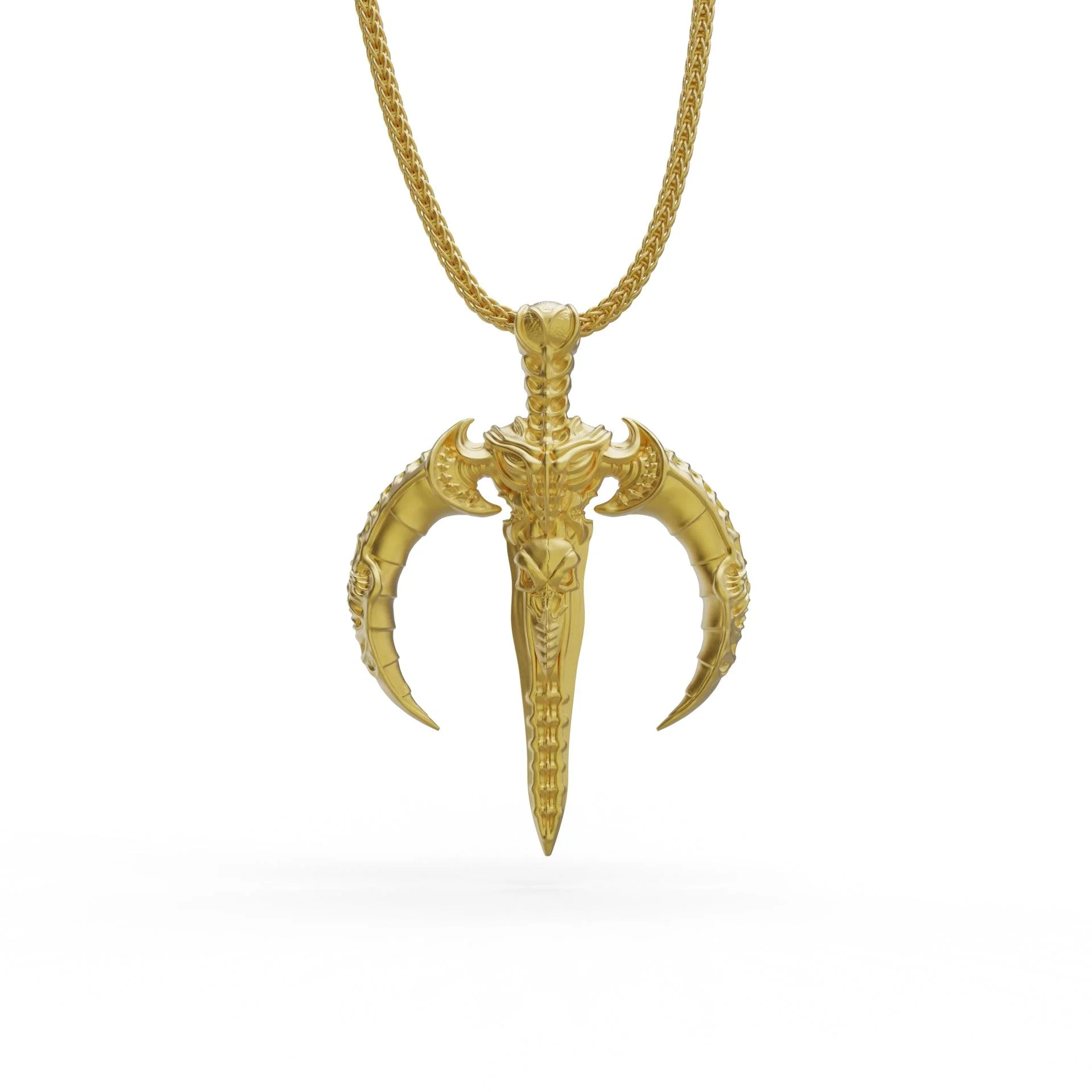 Moon Dagger Necklace