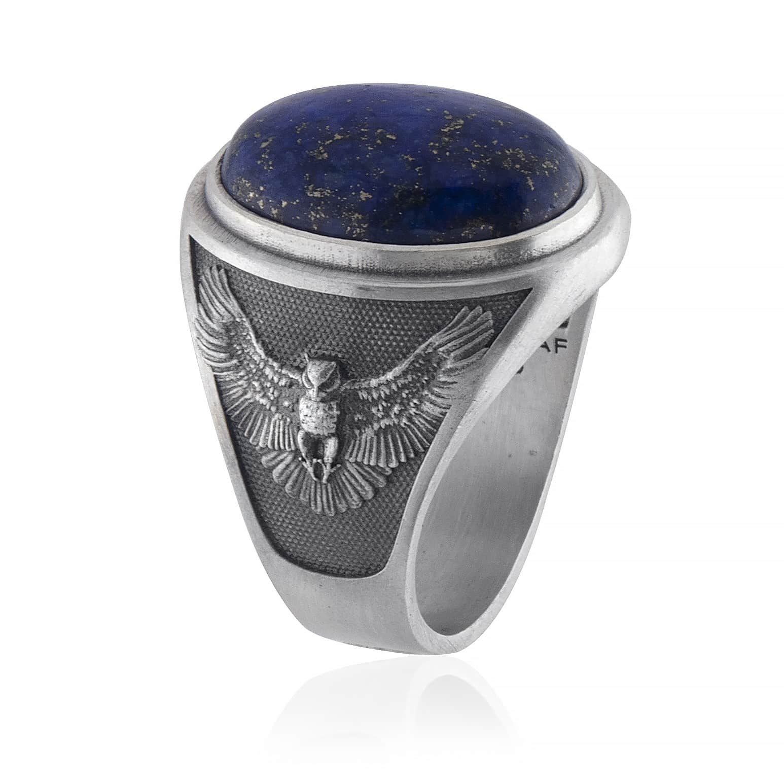 Owl Lapis Ring