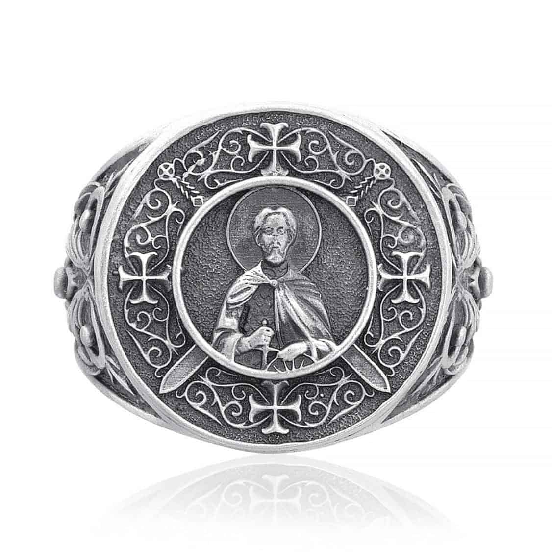 St Michael The Archangel Guardian Ring
