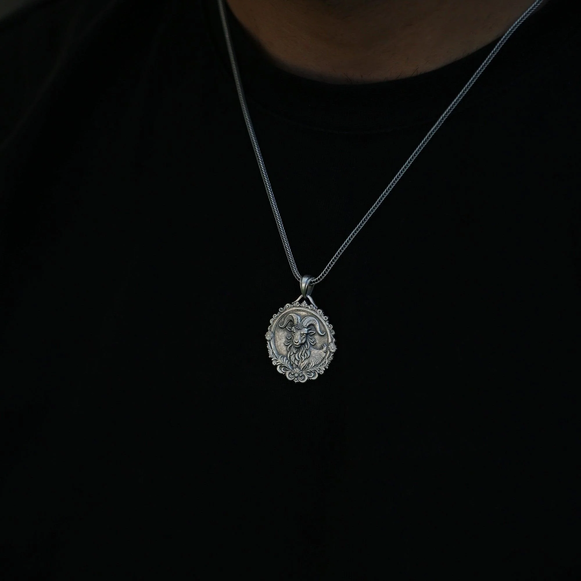 Capricorn Zodiac Necklace