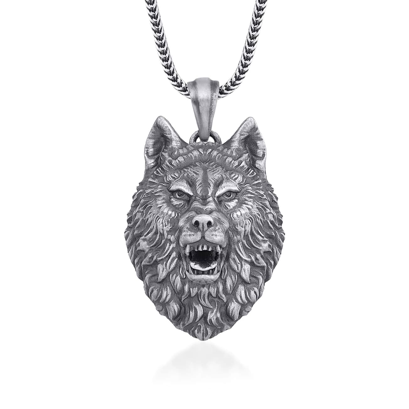 Fearless Wolf Necklace