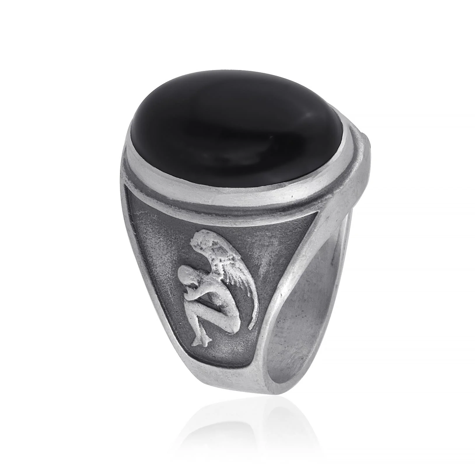 Angel Onyx Gemstone Ring