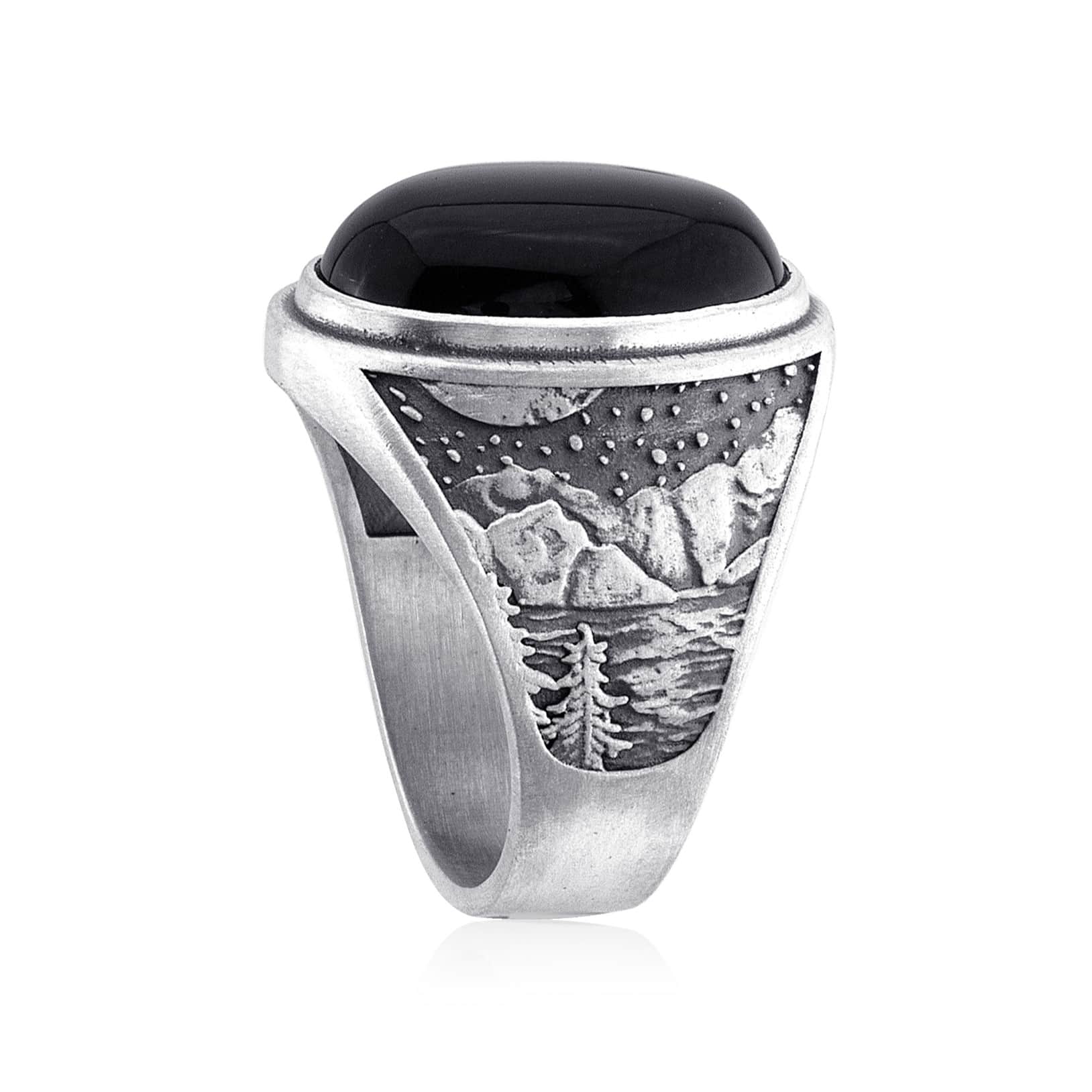 Nature and Sky Onyx Ring